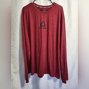Reebok Men's  Long Sleeve Tee, Size 3XL